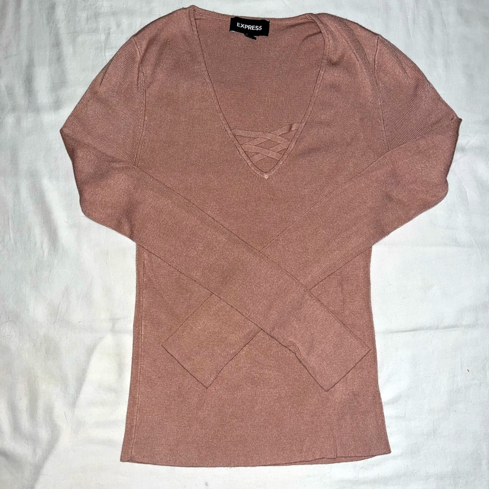 Express Blush Pink Sweater